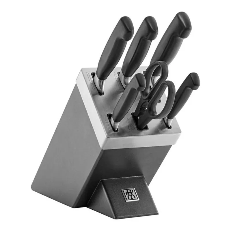 Zwilling Four Star Blok Bıçak Seti Kendinden Bilemeli, 7-parça, görsel 1