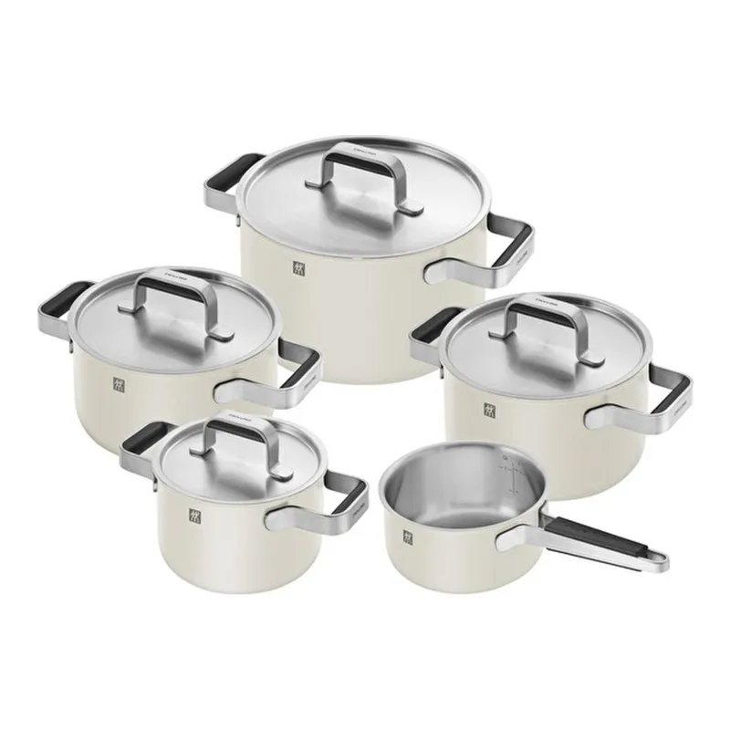 Zwilling Pure 5 Parça Tencere Seti, Ekru, görsel 1