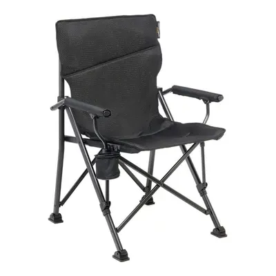 Uquip Roxy Comfort+ Black Edition Yüksek Konforlu Katlanır Kamp Sandalyesi Unisex Sandalye