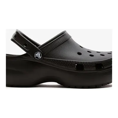 Crocs Classic Platform Clog Kadın Siyah Günlük Terlik