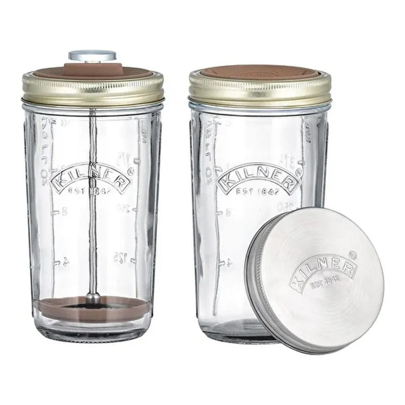 Kilner Bitkisel Bazlı İçecek Hazırlama Seti 2'li 500 ml, görsel 1