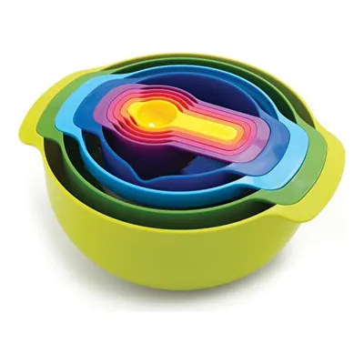 Joseph Joseph Nest 9 Plus Hazırlık Kabı Seti - Çok Renkli