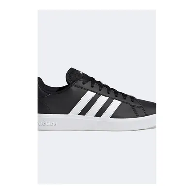 adidas Grand Court Base 2.0 Erkek Siyah Günlük Spor Ayakkabı