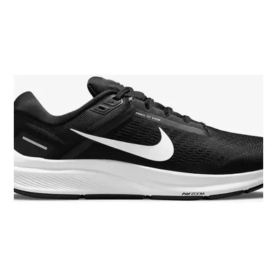 Nike Air Zoom Structure 24 Erkek Siyah Koşu Ayakkabısı
