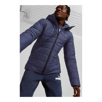 Puma Sportswear Essentials Full-Zip Erkek Mavi Günlük Mont