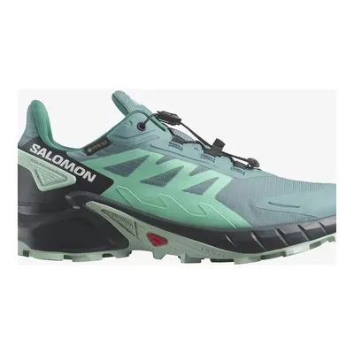 Salomon Supercross 4 Gore-Tex Kadın Yeşil Outdoor Ayakkabı