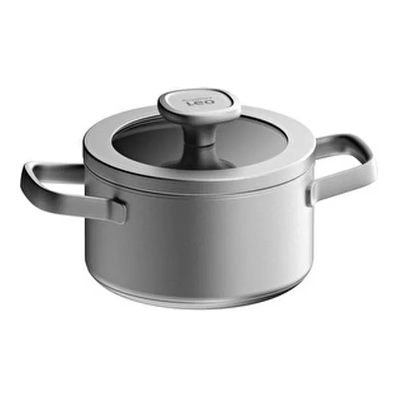 Berghoff Leo Graphite Paslanmaz Çelik Tencere 16 Cm, görsel 1