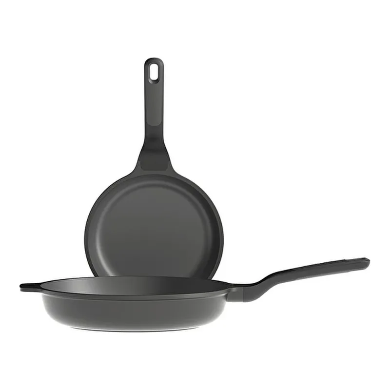 Berghoff Leo Stone Yapışmaz Alüminyum Döküm 2 Li Kızartma Tavası Seti ( 24 Cm+28 Cm), görsel 1