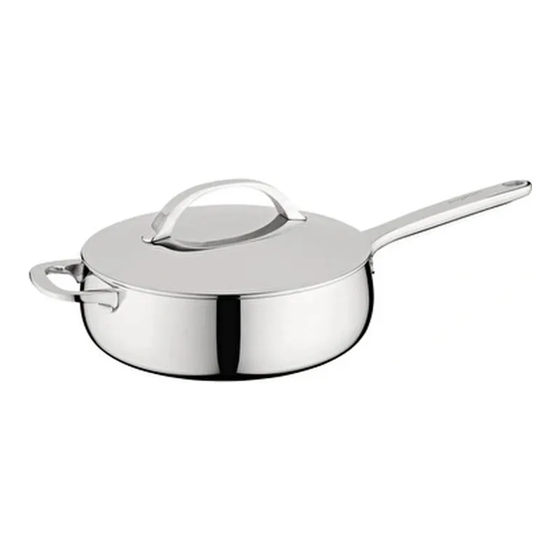 Berghoff Home Belly Kapaklı Sote Tavası 24cm Stellar Çelik, görsel 1