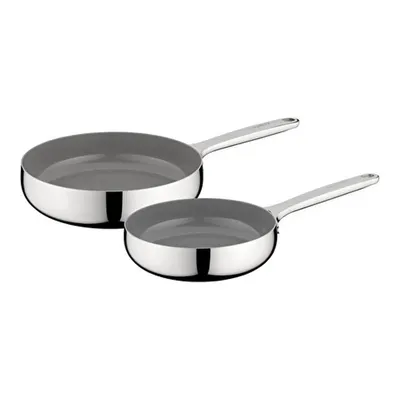 Berghoff Home Belly 2li Yapışmaz Yüzeyli Tava Seti 20-24cm Stellar Çelik