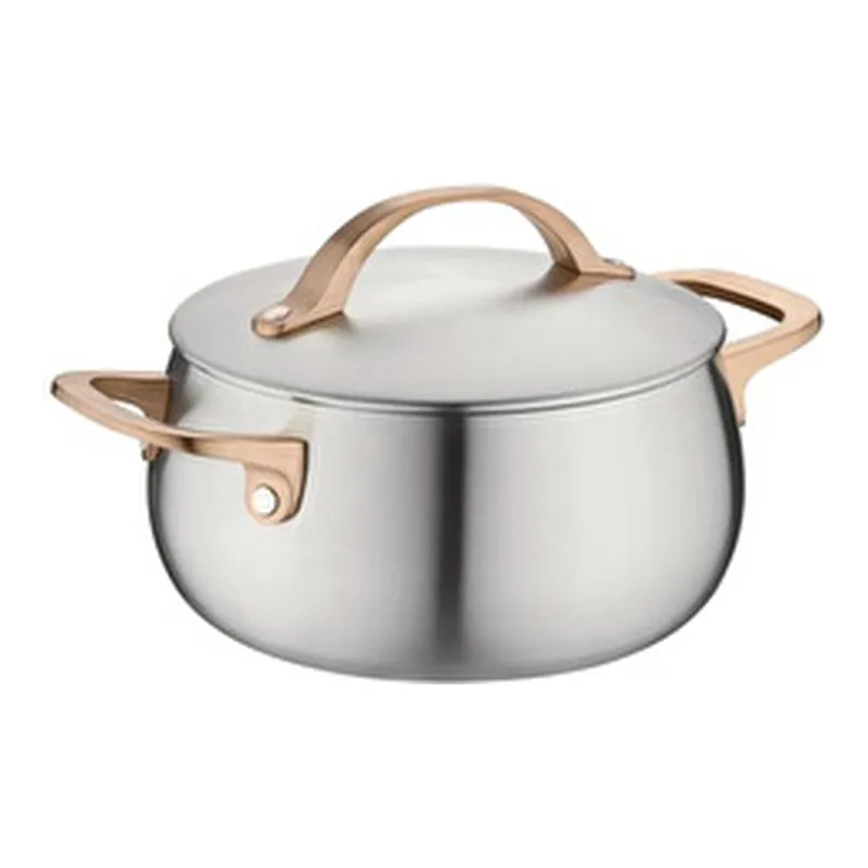 Berghoff Home Belly Kapaklı Güveç Tenceresi 18cm Warm Pembe, görsel 1