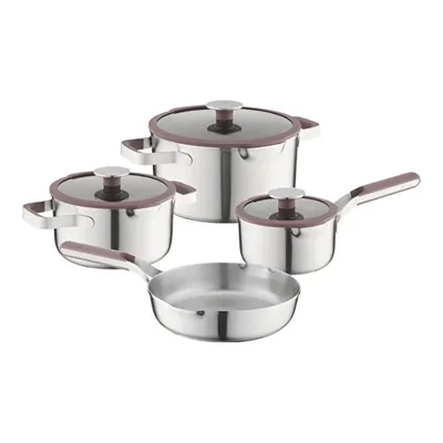 Berghoff Home Elements 7li Tencere Seti Aubergine