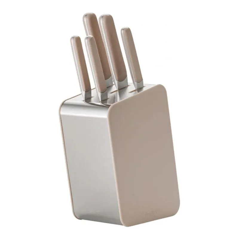 Berghoff Home Elements 6lı Bıçak Bloğu Seti Mushroom, görsel 1