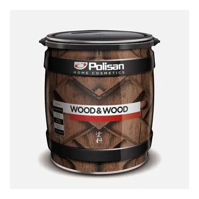 Polisan Dış Cephe Ahşap Vernik Renksiz Su Bazlı Parlak 0,75 lt Wood&Wo