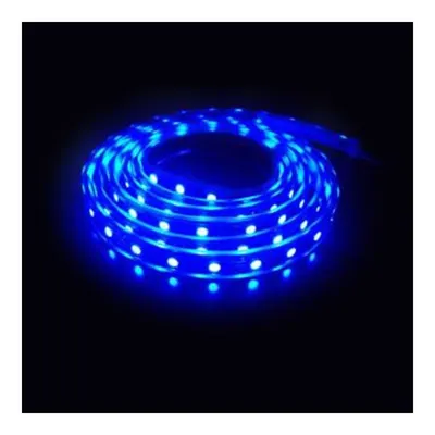 Tek-iş Şerit Led Mavi Dış Mekan 2 metre Tek Çip