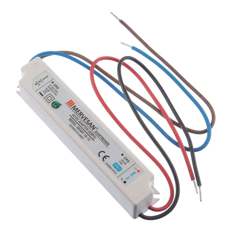 Tek-iş Şerit Led Adaptörü 1,5 A Dış Mekan, görsel 1