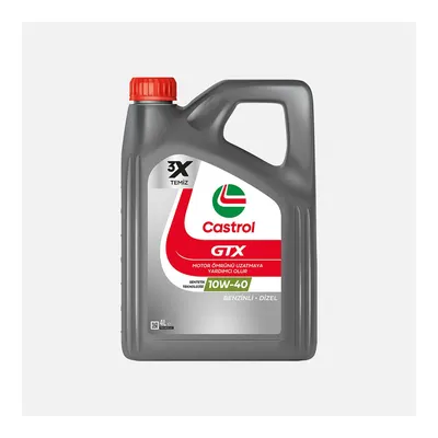 Castrol Gtx Ultraclean 10W40 4 Lt Motor Yağı(Benzinli-Dizel)