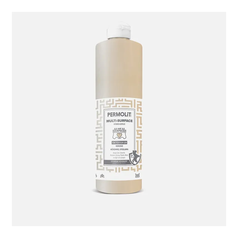 Permolit 0,5 lt Akrilik Boya Bej Multi Surface, görsel 1
