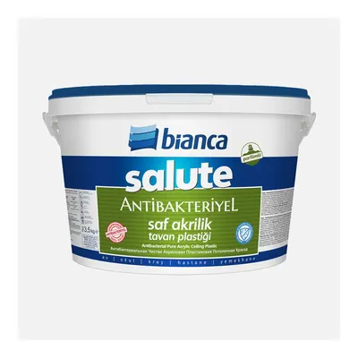 Bianca 3,5 KG Salute Mat Tavan Saf Akrilik Antibakteriyel Boya Beyaz