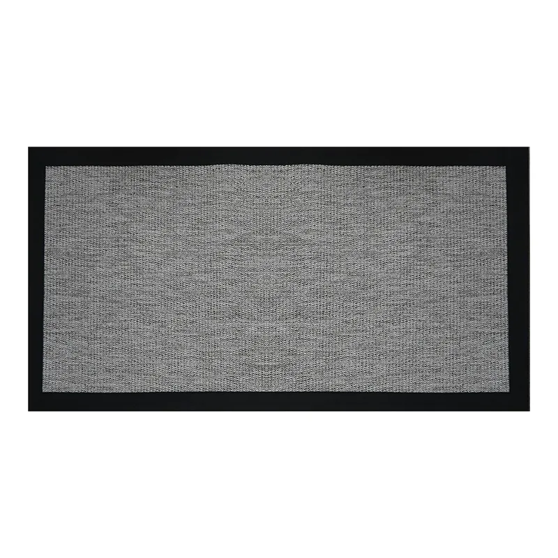 Güven Collection Nature Rustic Bordürlü Sisal Halı Koyu Gri 80x150 cm, görsel 1