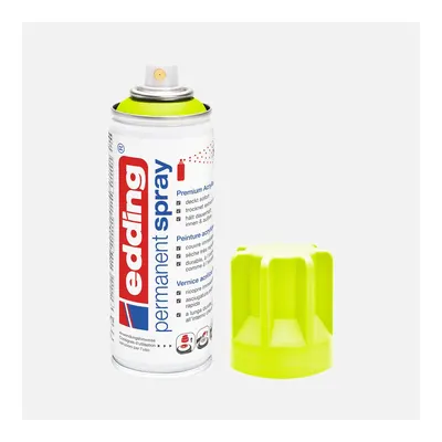 Edding Permanent Akrilik Sprey Boya Neon Yellow 200 ml