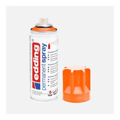 Edding Permanent Akrilik Sprey Boya Neon Orange 200 ml