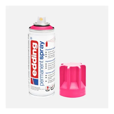 Edding Permanent Akrilik Sprey Boya Neon Pink 200 ml