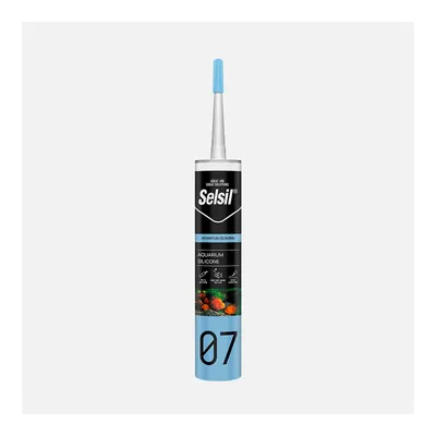 Selsil Akvaryum Silikonu 07 Şeffaf 280 ML