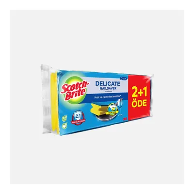 Scotch Brite Çizmez Klasik Sünger 3'lü