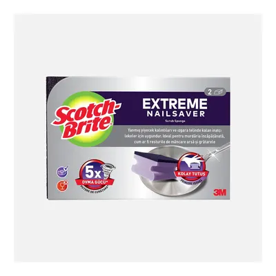 Scotch Brite Extreme Bulaşık Süngeri 2'li