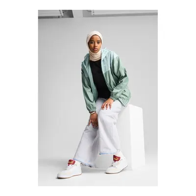 Puma Ess Relaxed Windbreaker Kadın Yeşil Yağmurluk