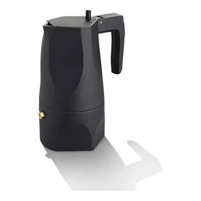Alessi Ossidiana Espresso Kahve Makinesi 150 ml Siyah