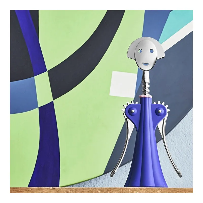 Alessi Anna G. Tirbuşon 24,5 cm Mavi, görsel 1