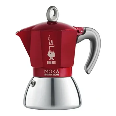 Bialetti İndüksiyon Mokapot Kırmızı 2 Cup