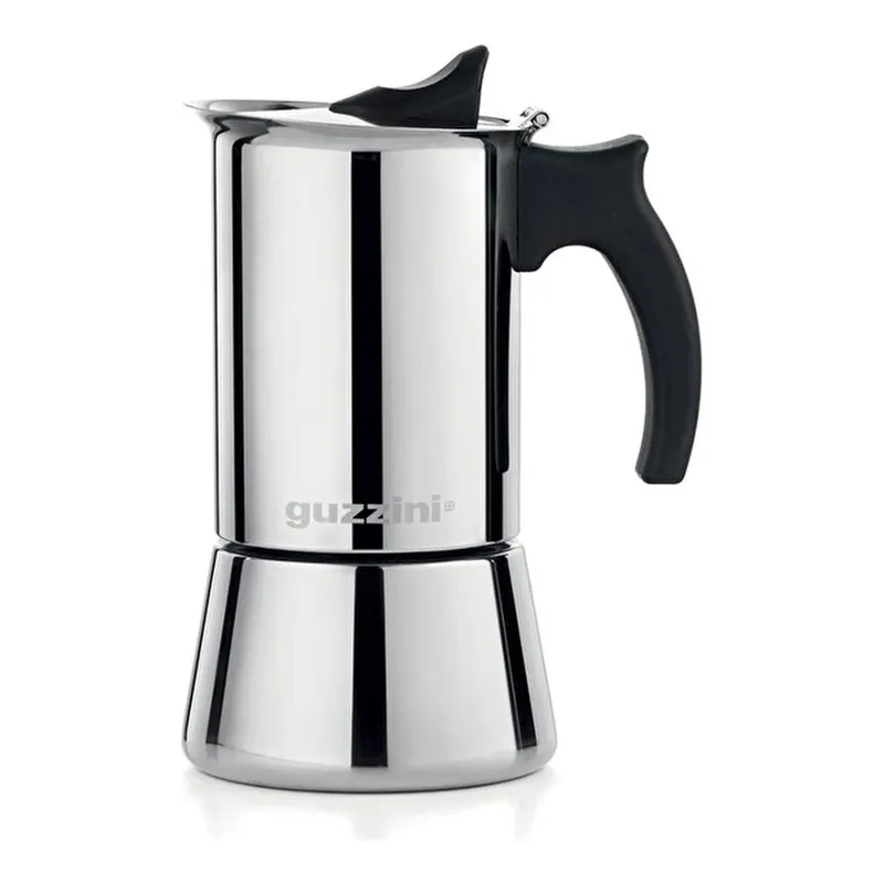 Guzzini Tazze 4 Inox Demlik Moka Potu, görsel 1