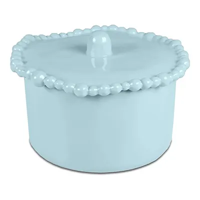 Baci Milano Joke Table Kitchen Melamin Bisküvi Kavanozu 11 cm x 11 cm Aqua