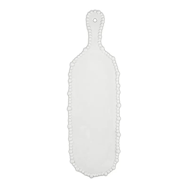 Baci Milano Joke Table Kitchen Kesme Tahtası 13,5 cm x 43 cm Beyaz, görsel 1