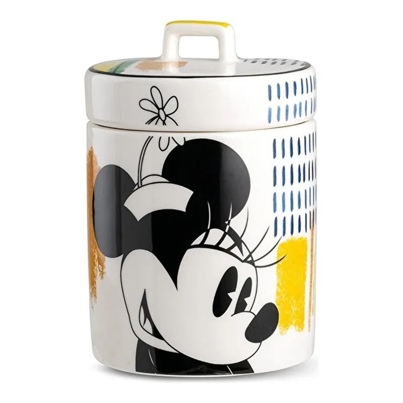 Egan Italy Mickey Mouse Enjoy S Porselen Vakumlu Kavanoz, görsel 1