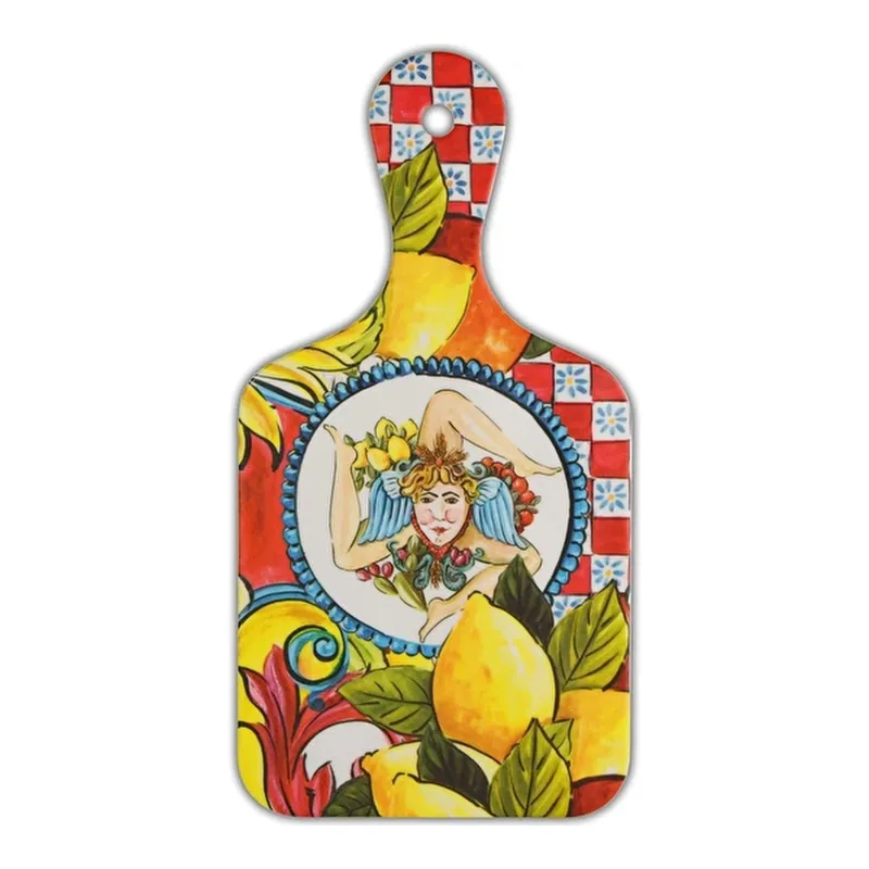 Baci Milano Sicily Kesme Tahtası 13 cm x 25 cm Turuncu, görsel 1