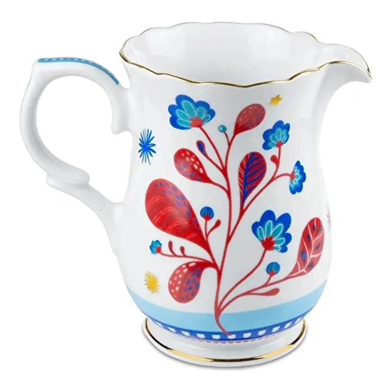 Baci Milano Mamma Mia Yaprak Desenli Sütlük 22 cm x 12,5 cm x 19 cm, görsel 1
