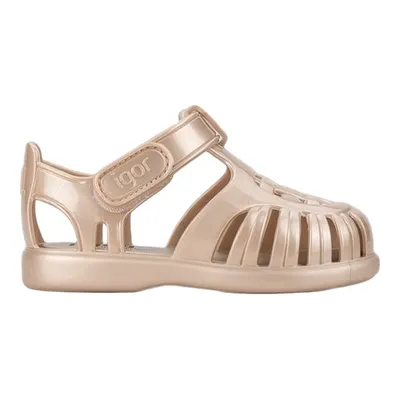 igor Tobby Nacar Unisex Çocuk Bej Sandalet