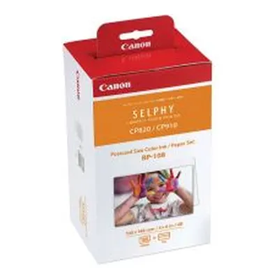 Canon RP-108 108 Adet 10 X 15 CM Selphy Fotoğraf Kağıt Ve Kartuş Seti
