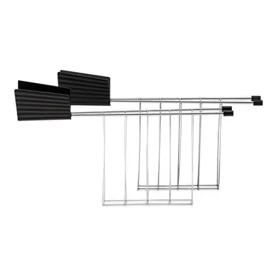 Alessi Plisse 2'li Tost Makinesi Kelepçesi Siyah