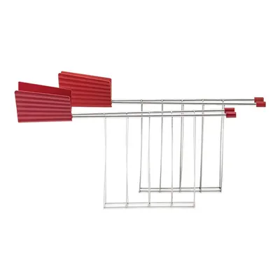 Alessi Plisse 2'li Tost Makinesi Kelepçesi Kırmızı