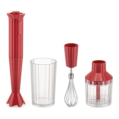 Alessi Plisse Blender Seti Kırmızı