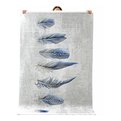Kaşmir Halı Dekoratif Art Mutfak Feather 120x180 cm