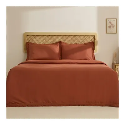 Home Helios %100 Pamuk Çift Kişilik Nevresim Takımı Terra Cota
