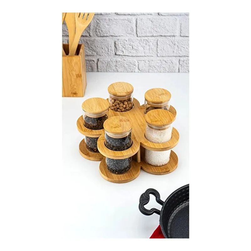 Bambum Sorrel 6 Parça Standlı Baharatlık Küçük, görsel 1