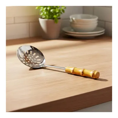 Bambum Mundo - Bambu Saplı Kaşık Süzgeç 33,5*11,5cm