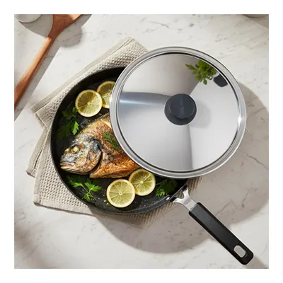 Bernardo Wave 32cm Granit Balık Tavası